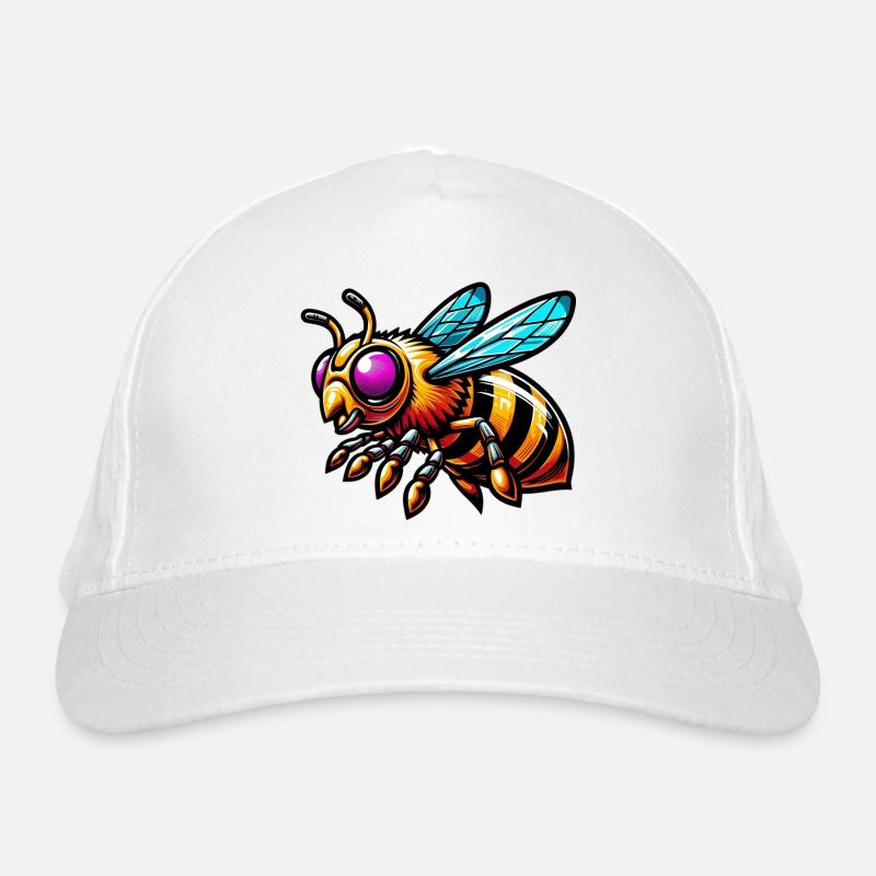 Bee Organic Baseball Cap