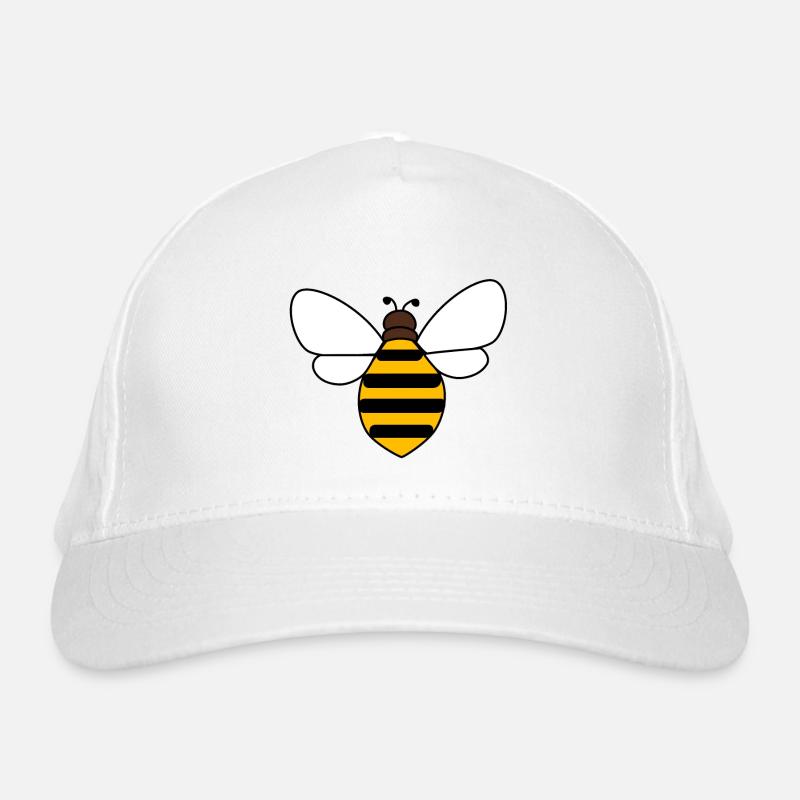 Bee Organic Baseball Cap