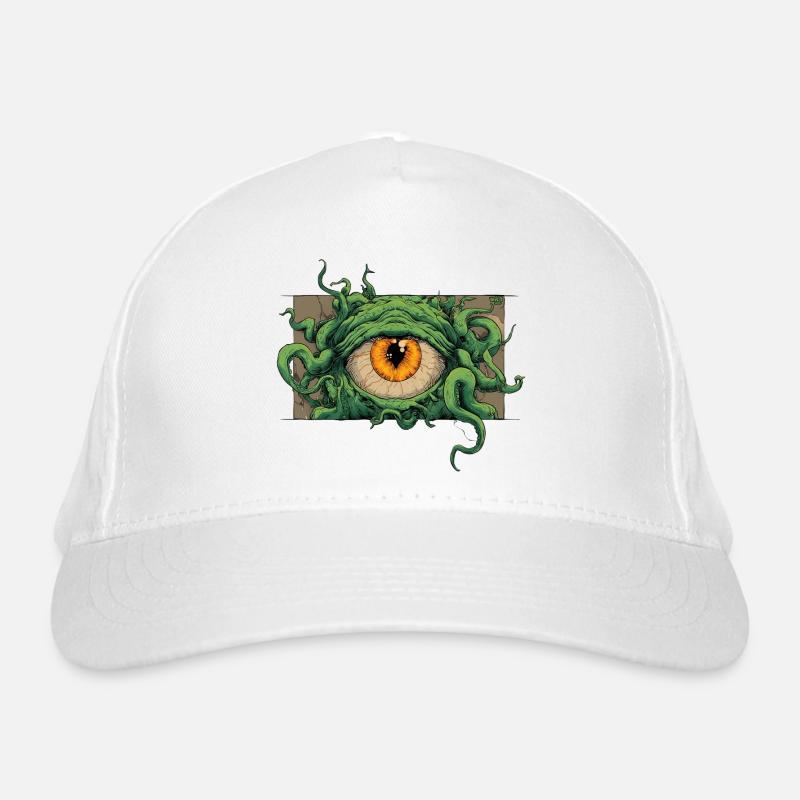 Eyeball monster Bio-Baseballkappe