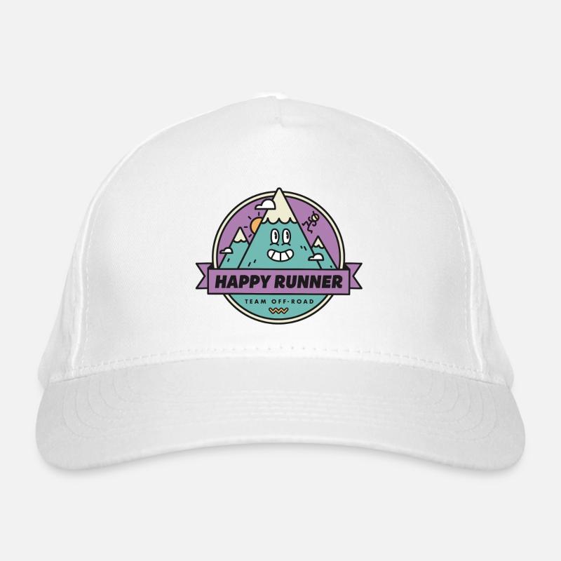 Happy Runner Casquette classique bio