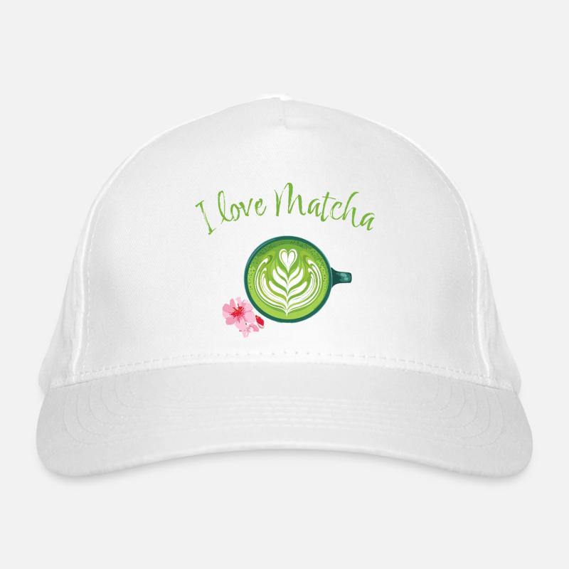 Matcha love Bio-Baseballkappe