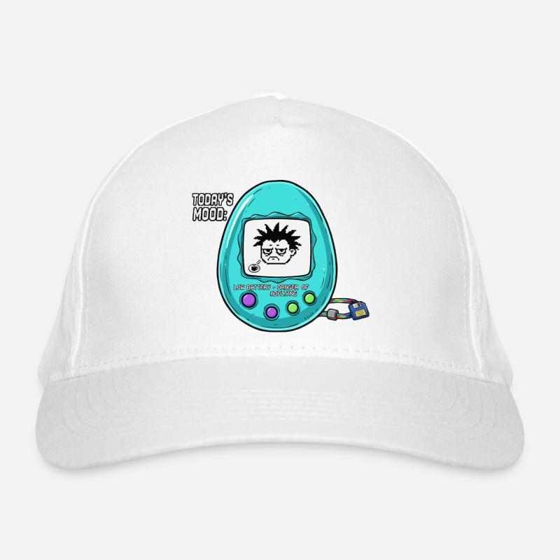 Low Battery Mood Organic Baseball Cap