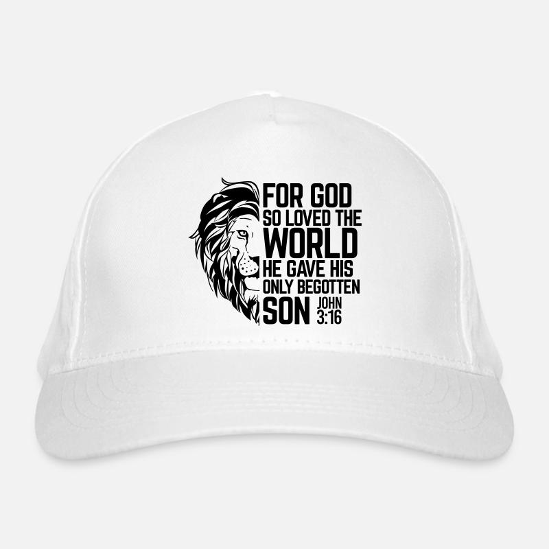 For God So Loved The World – John 3:16 Bio-Baseballkappe