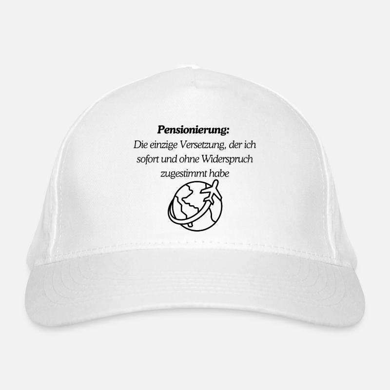 Endlich Pension Bio-Baseballkappe
