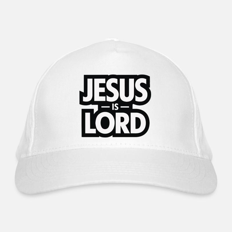 Jésus est le Seigneur - Conception chrétienne de fautes de frappe Casquette classique bio