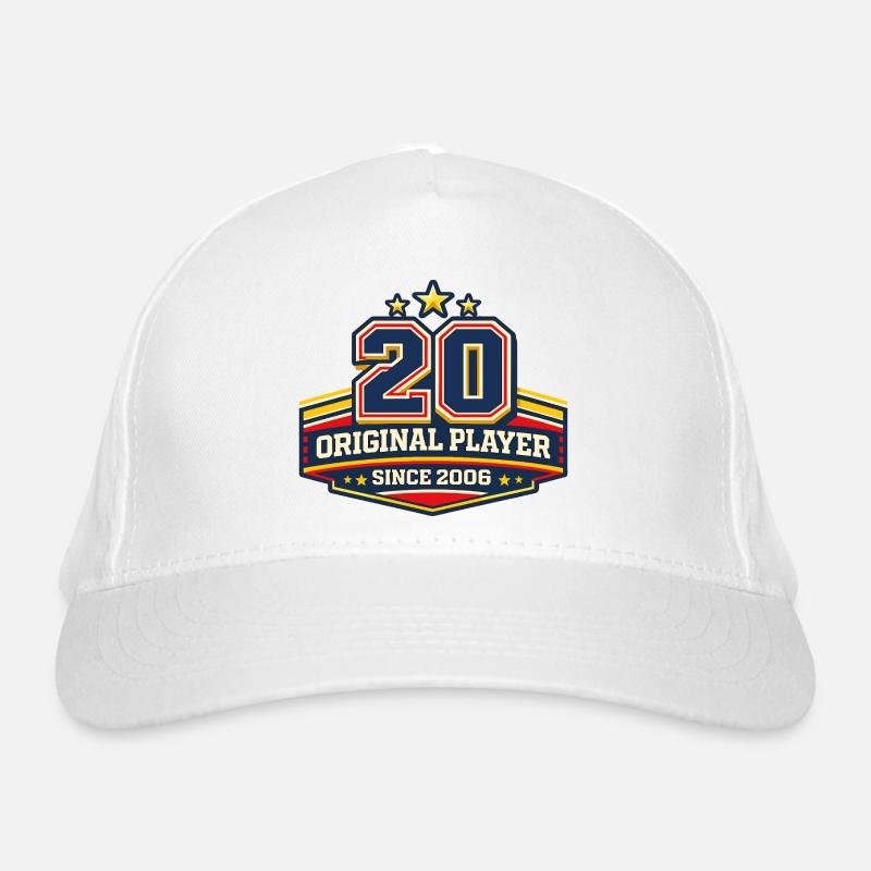 20e anniversaire 2006 Casquette classique bio