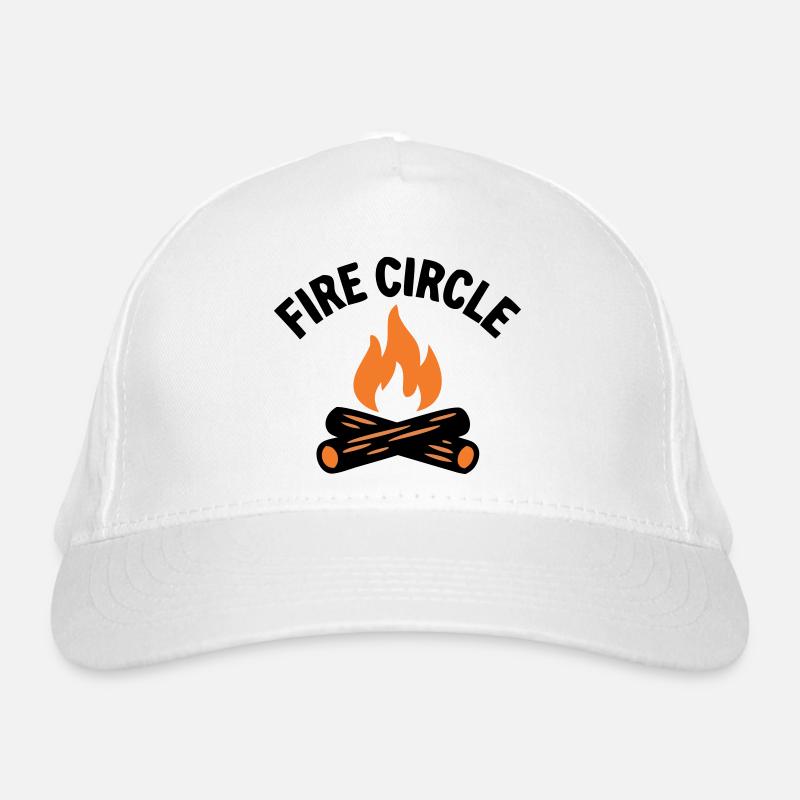 Scout Boy Scout Camping au Feu de Camp Casquette classique bio