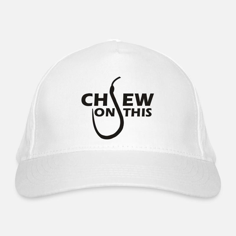 Angler hooks Organic Baseball Cap