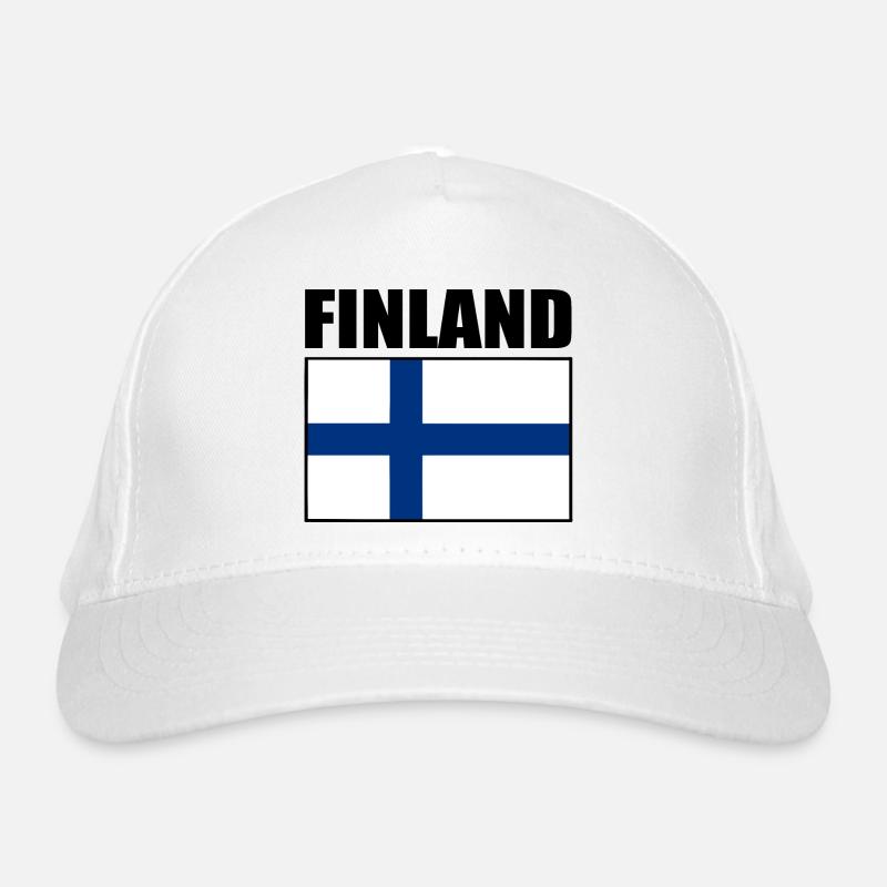 Finnland Bio-Baseballkappe