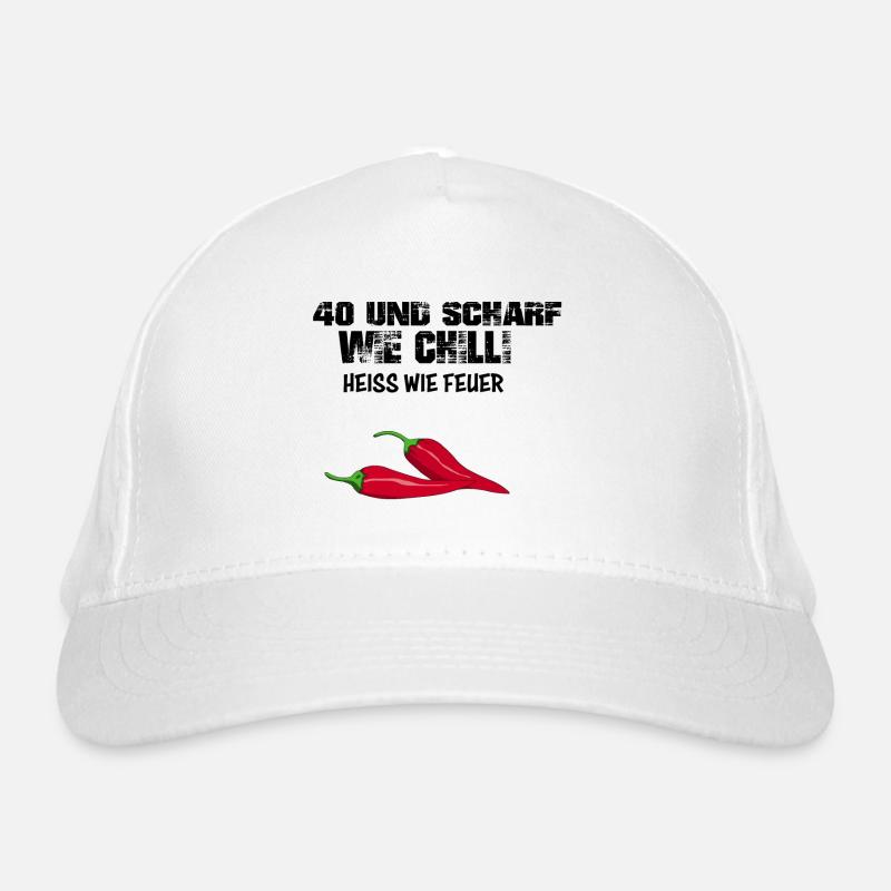 40 Geburtstag Bio-Baseballkappe