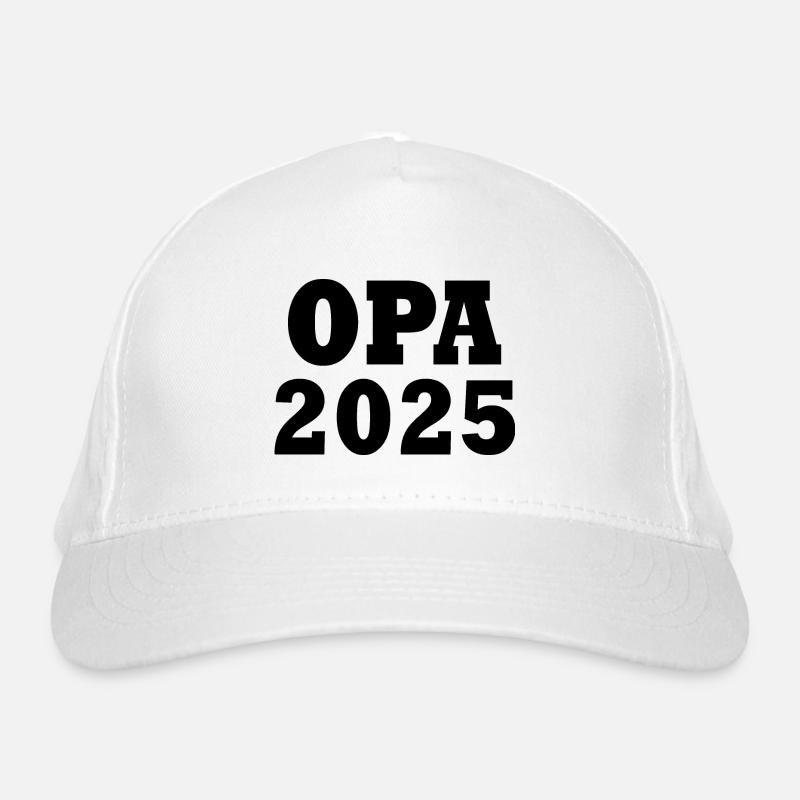Opa 2025 Bio-Baseballkappe
