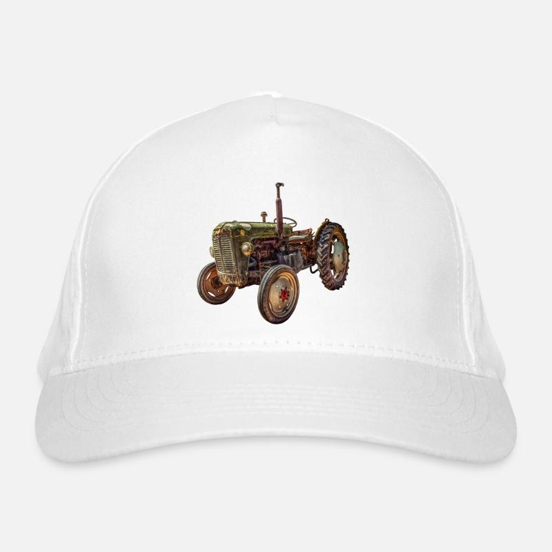 tractor Organic Baseball Cap