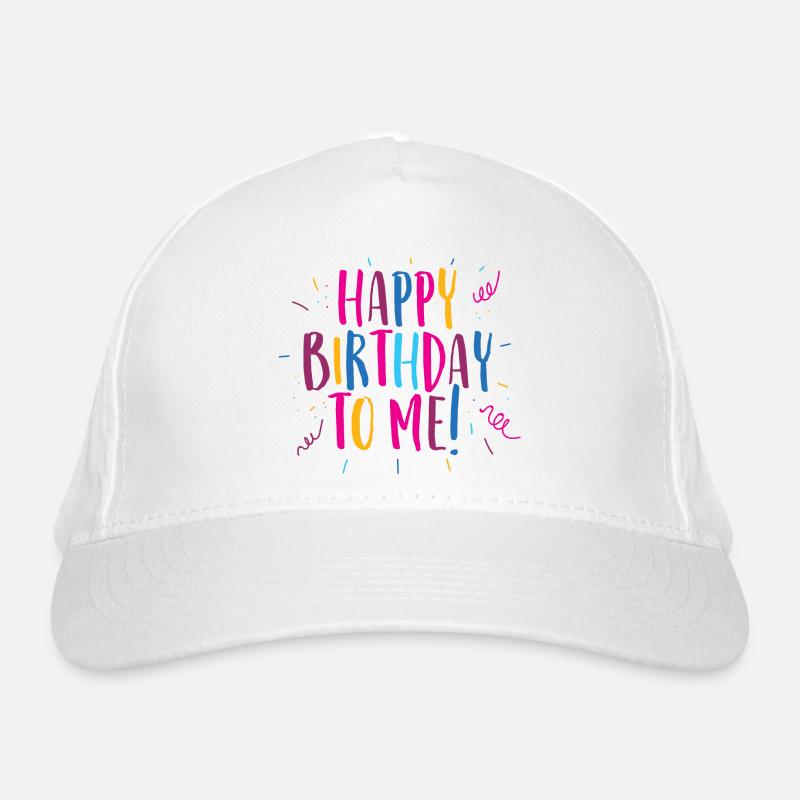 Félicitations pour mon anniversaire! Casquette classique bio