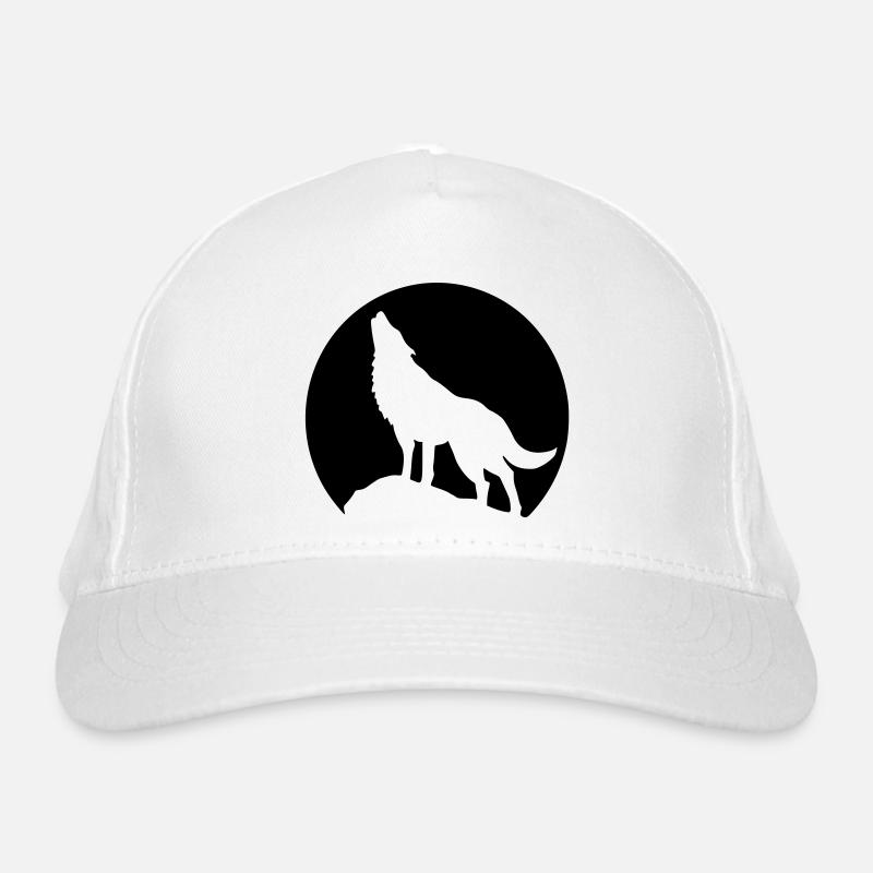 moon wolf Organic Baseball Cap