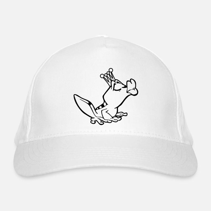 Froschkönig Bio-Baseballkappe