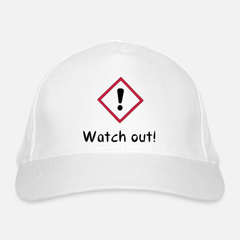 Attention! Casquette classique bio