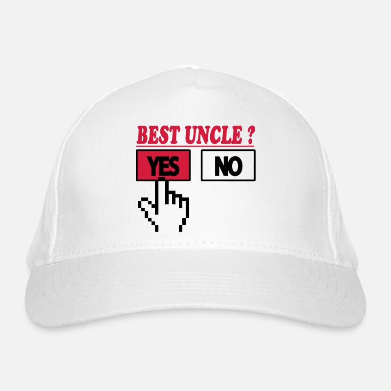 Best uncle ? YES Organic Baseball Cap
