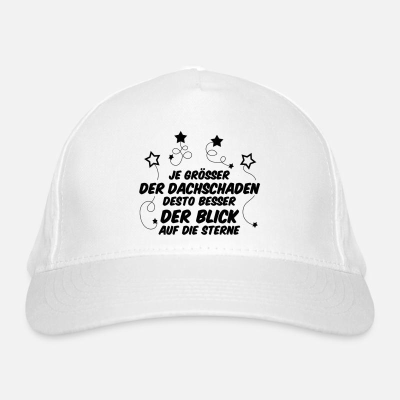 Motivierende Sternenhimmel-Botschaft Bio-Baseballkappe
