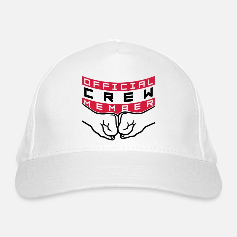 Official crew member Organic Baseball Cap