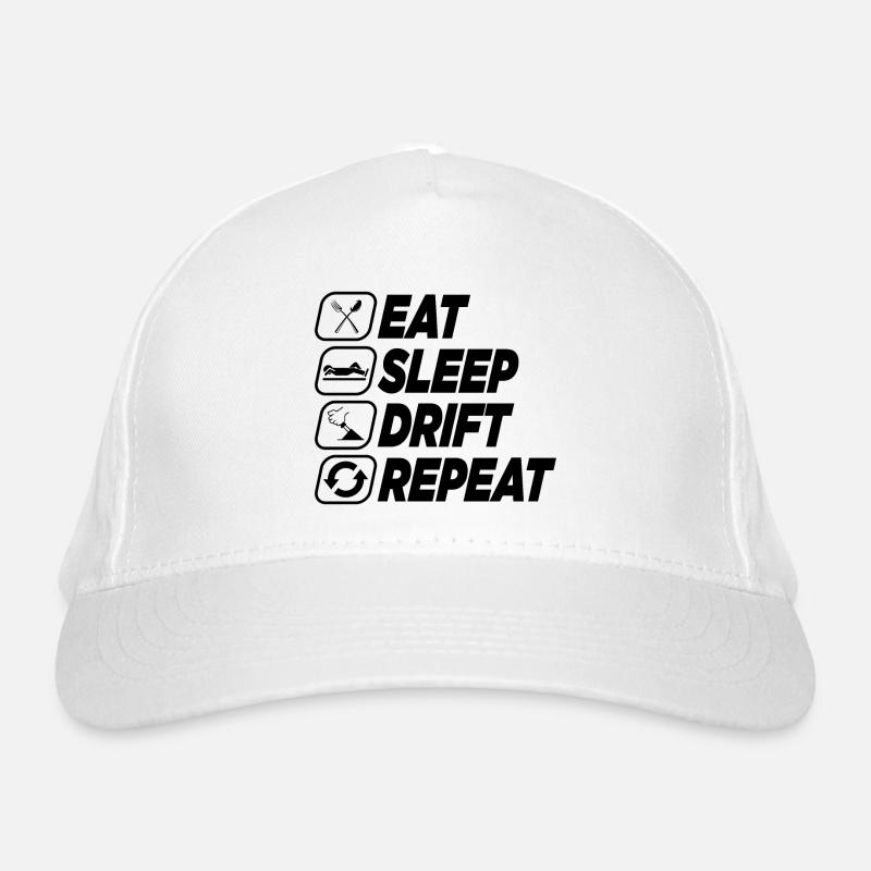 EAT SLEEP DRIFT REPEAT Organic Baseball Cap