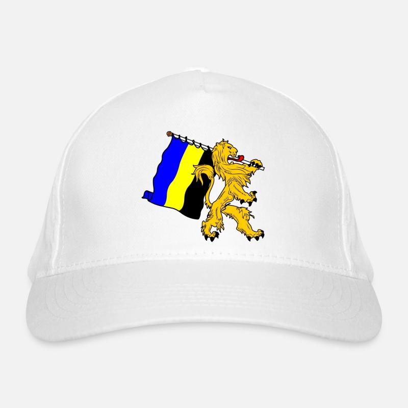 Lion avec drapeau Gelderland Casquette classique bio