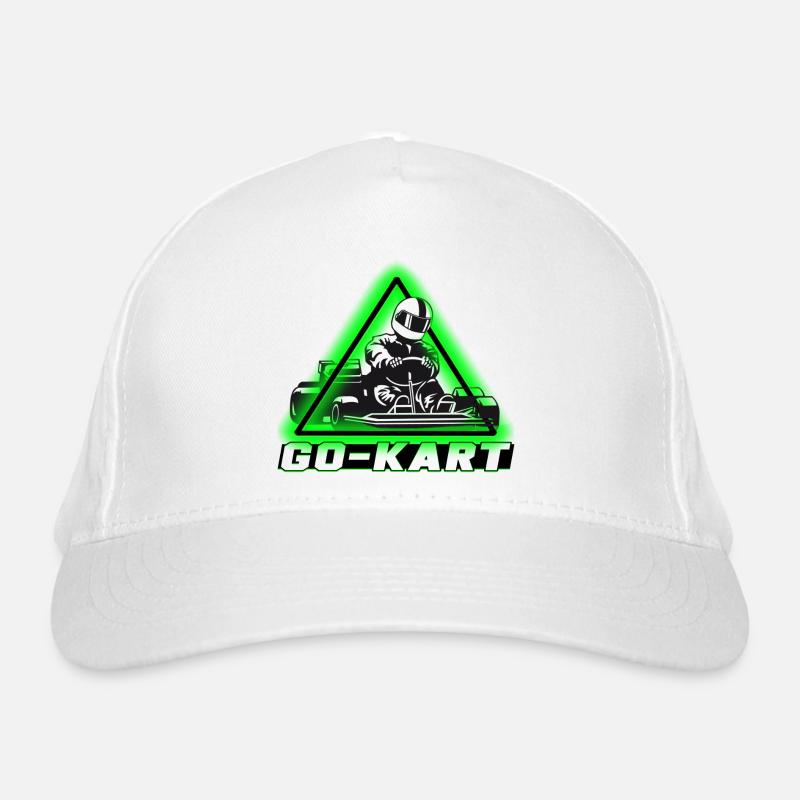 Go Kart Bio-Baseballkappe