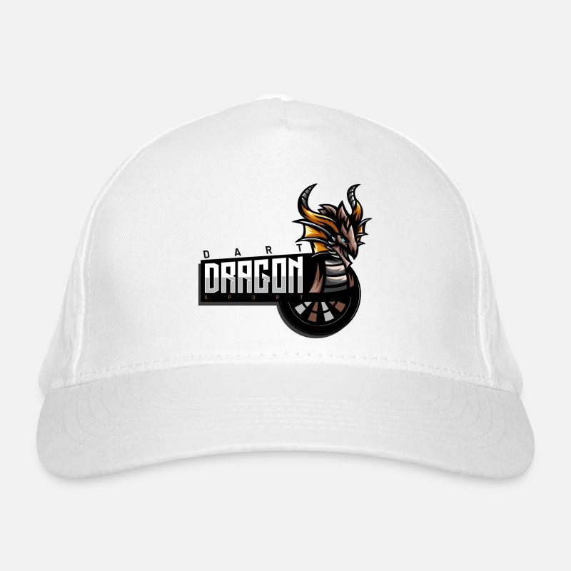 Dart Dragon Emblem Organic Baseball Cap