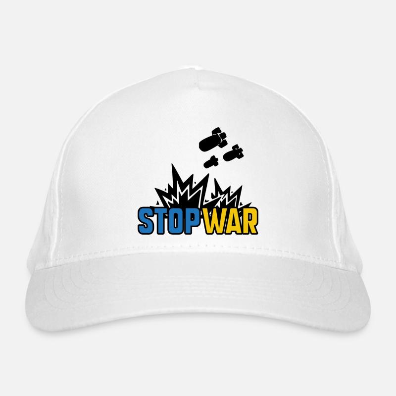 Stop War Casquette classique bio