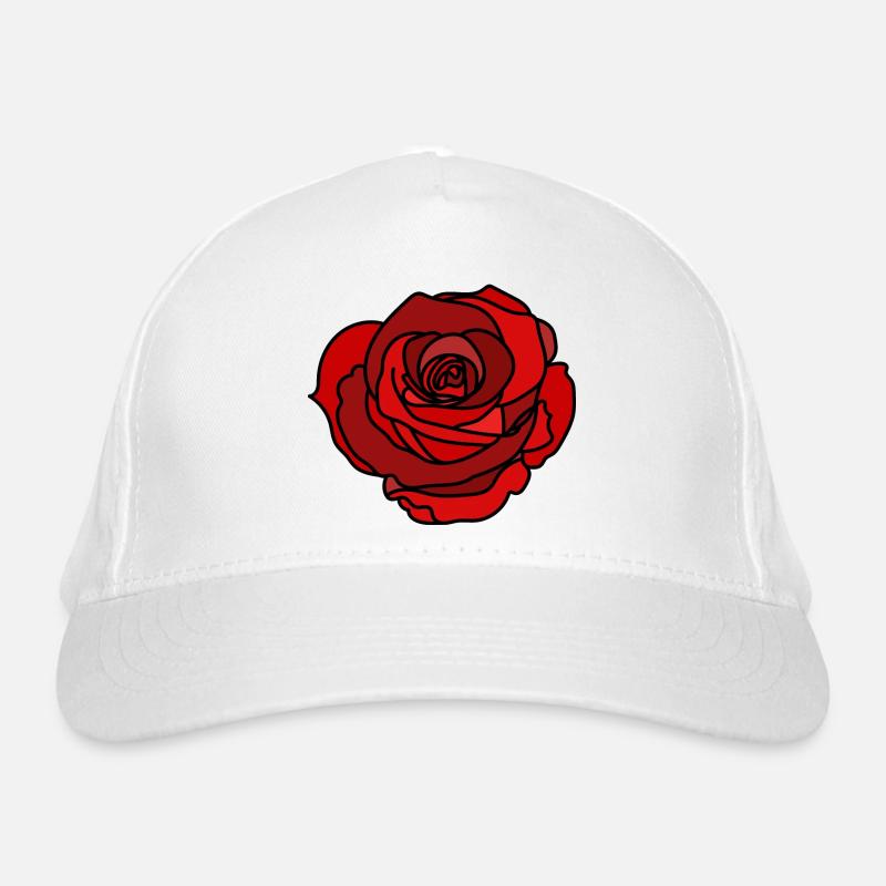 Rose Bio-Baseballkappe