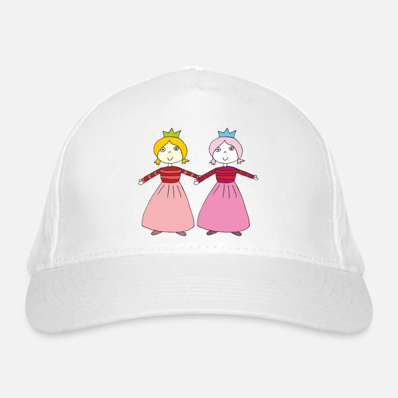 Sœurs Princesse Casquette classique bio