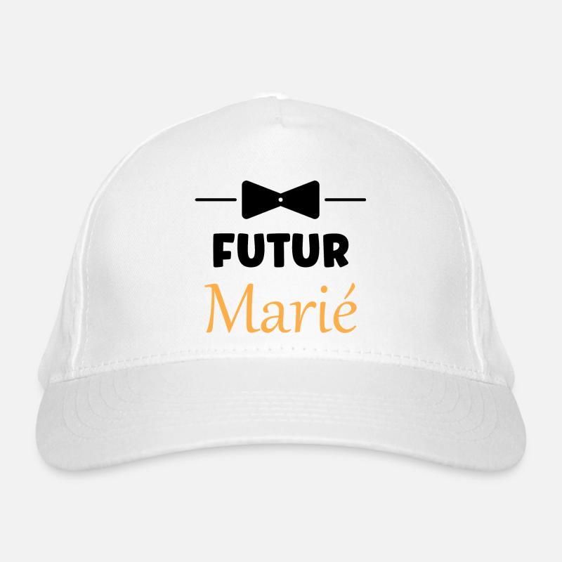 Futur marié Casquette classique bio