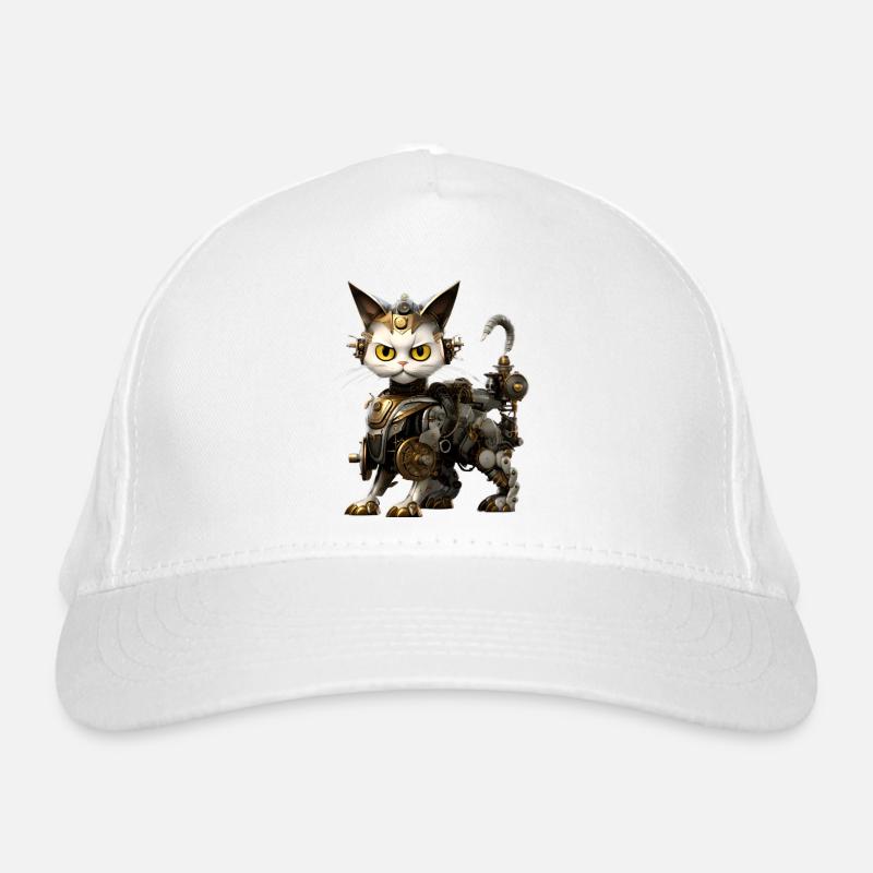 Chat Steampunk Casquette classique bio