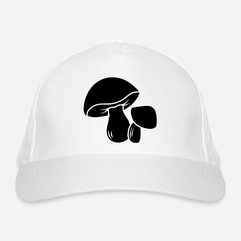 Logo du champignon Casquette classique bio