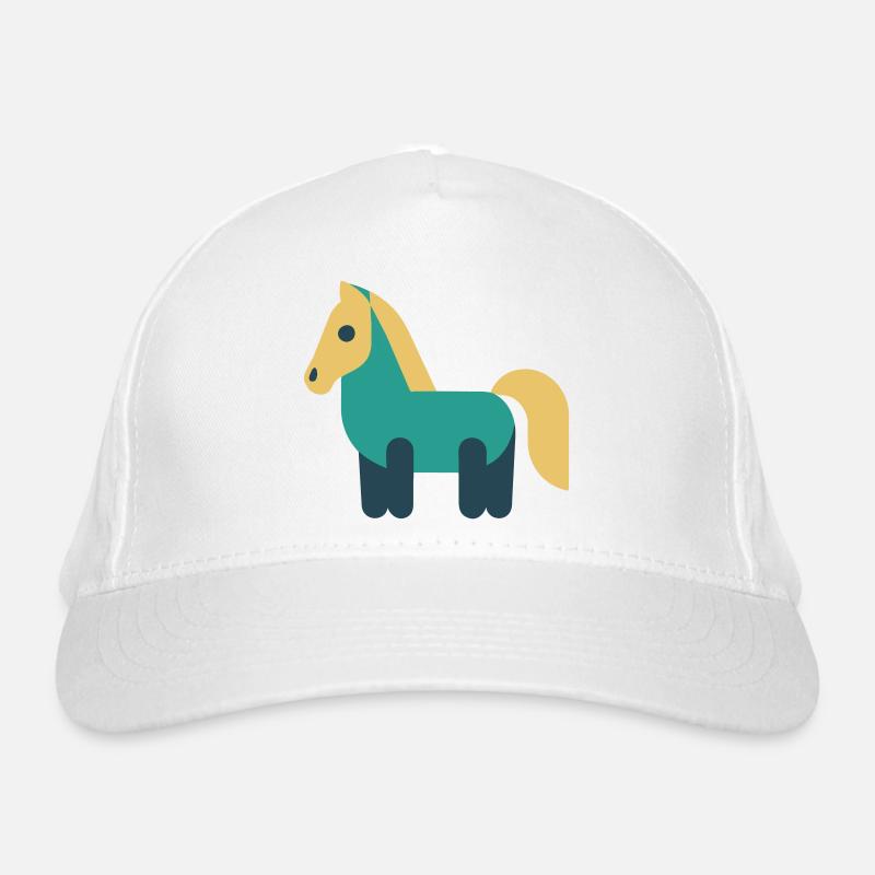 Pferdchen Bio-Baseballkappe
