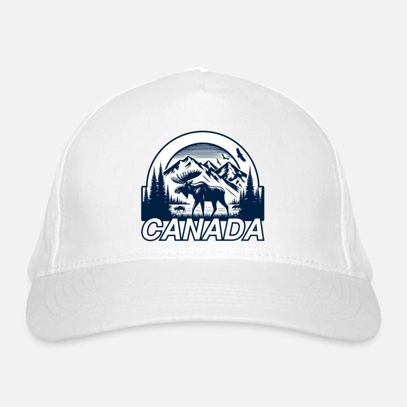 Kanada 8 Bio-Baseballkappe