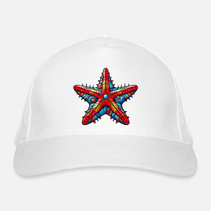 Seestern Bio-Baseballkappe