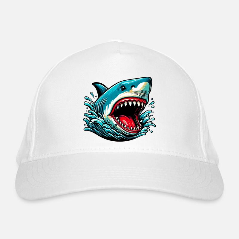 Shark Organic Baseball Cap