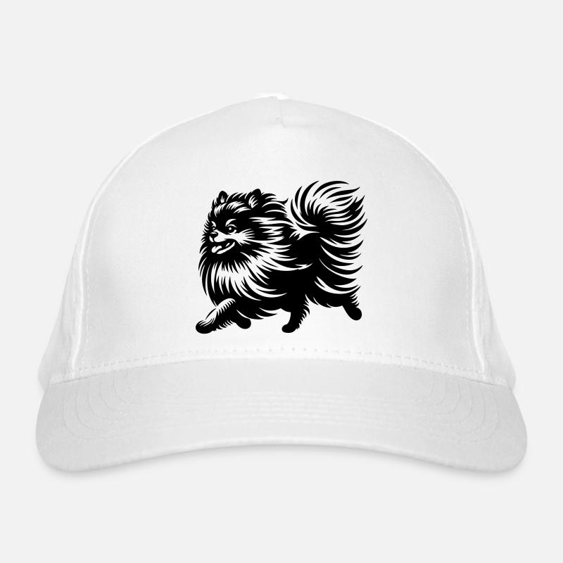 Dwarf spitz Organic Baseball Cap