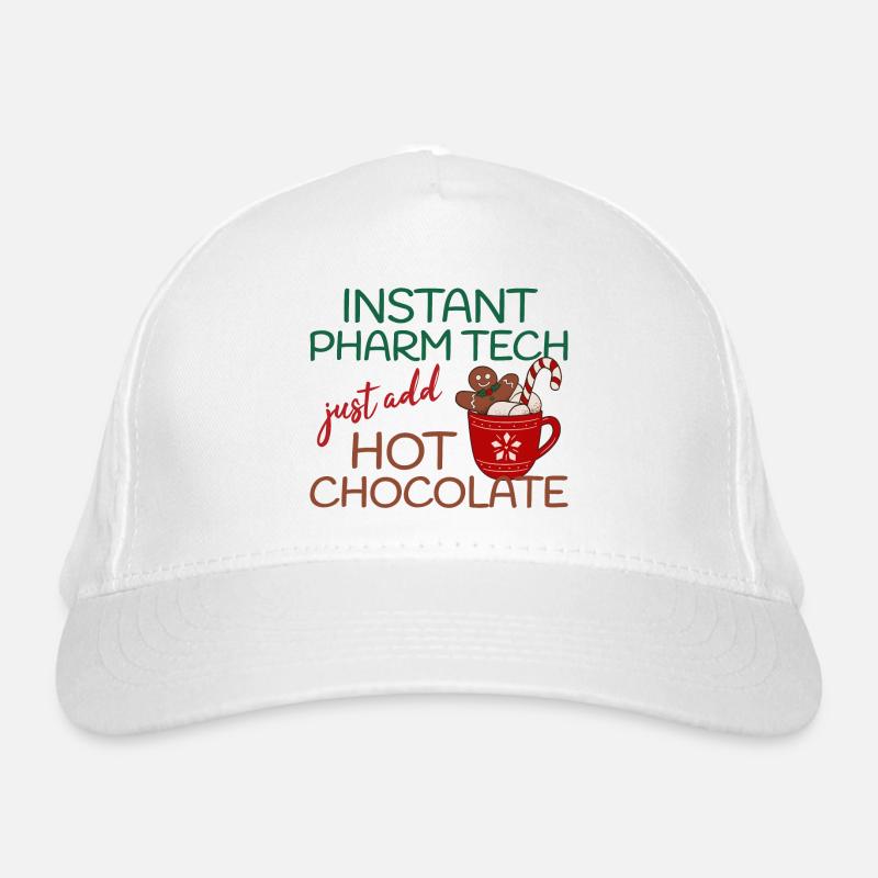 Instant Pharm tech hot Chocolate Weihnachten Bio-Baseballkappe