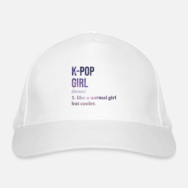k pop Bio-Baseballkappe