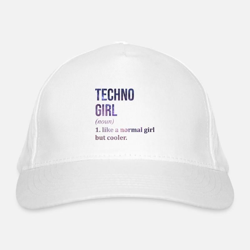 techno Casquette classique bio
