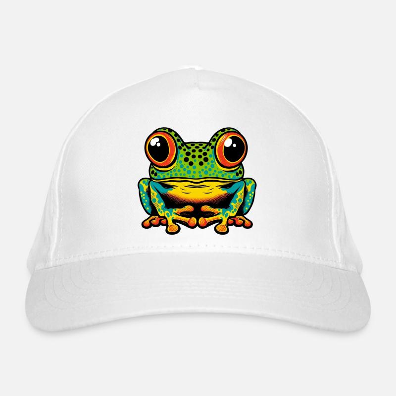 Frosch Bio-Baseballkappe