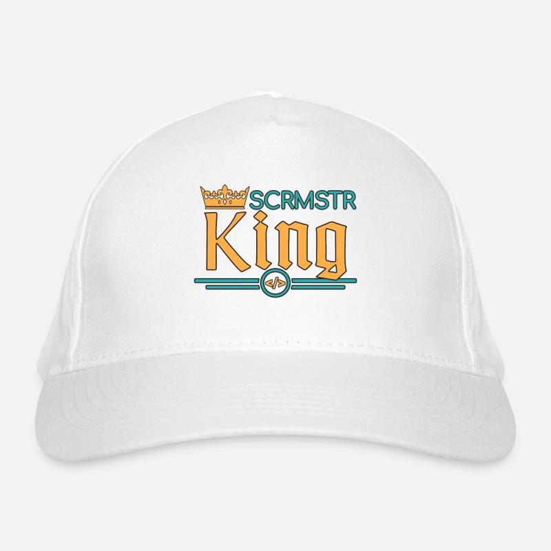 SCRMSTR King Scrum Master Organic Baseball Cap