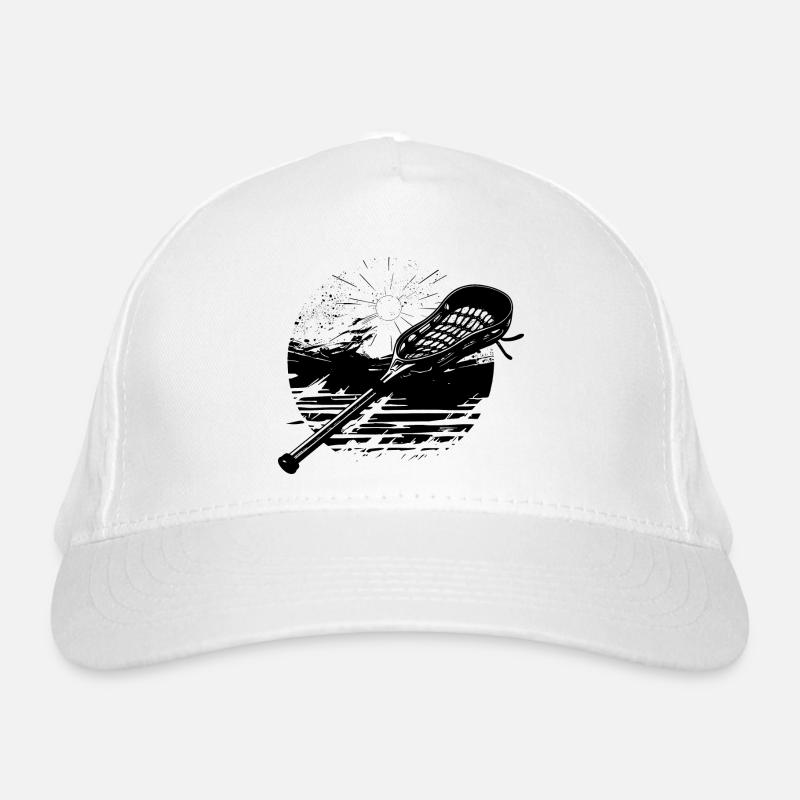 Lacrosse sticks Organic Baseball Cap