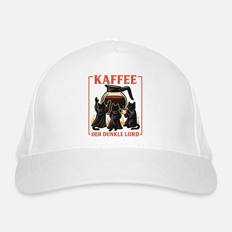 Kaffee Der Dunkle Lord Bio-Baseballkappe