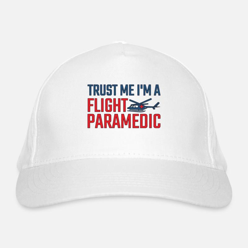 Flight Paramedic Trust me air rescue Organic Baseball Cap