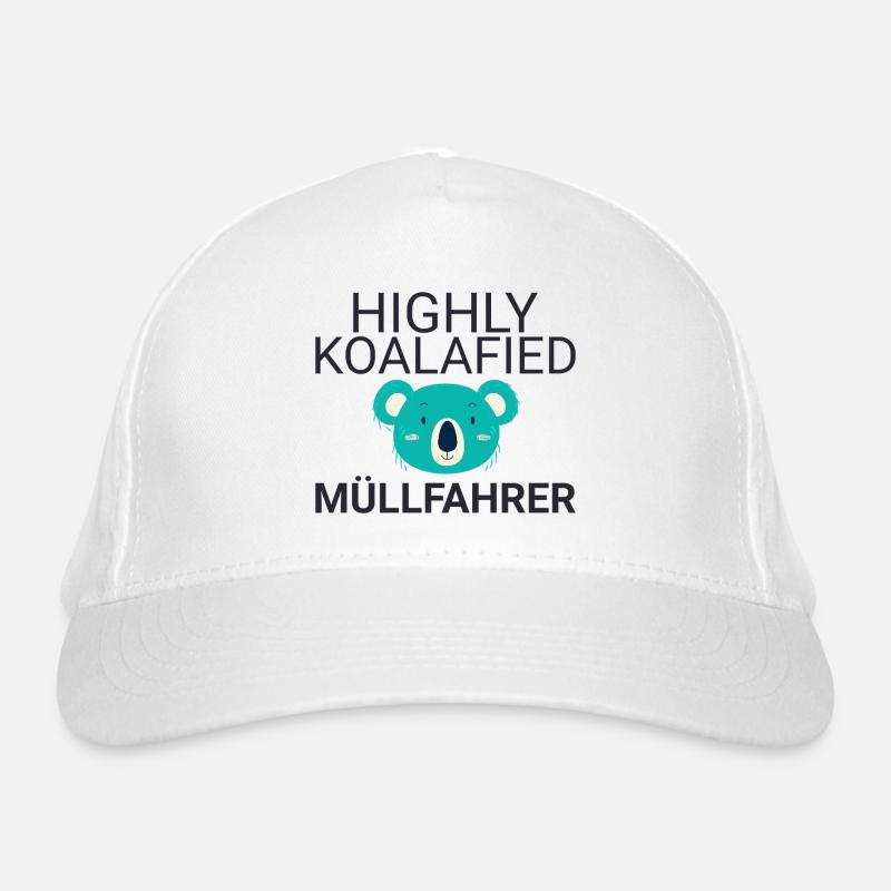 Müllfahrer Koalafied Bio-Baseballkappe