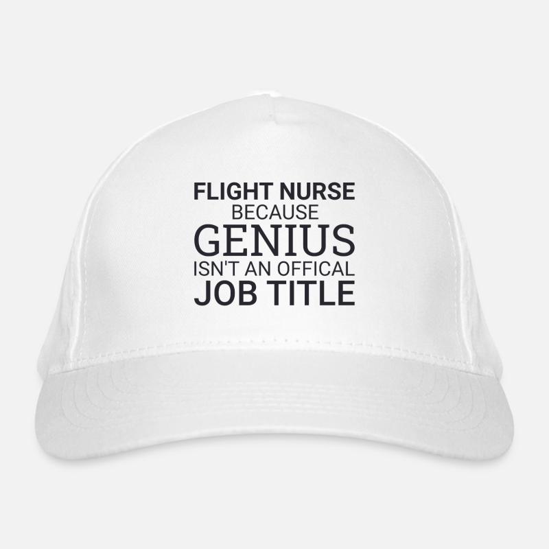 Infirmière de vol Genius Air Rescue Casquette classique bio