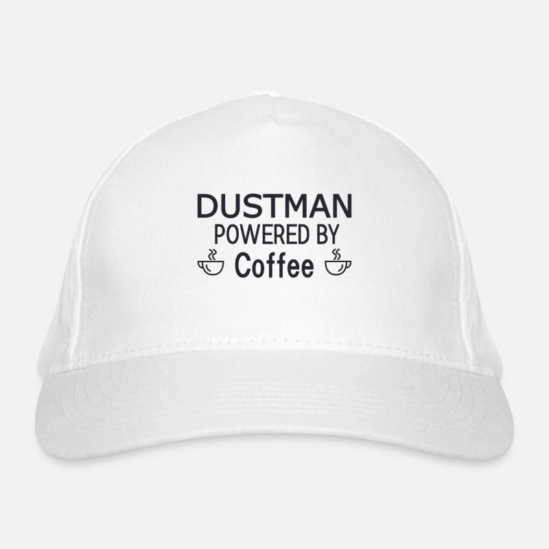 Dustman Powered By Coffee Bio-Baseballkappe