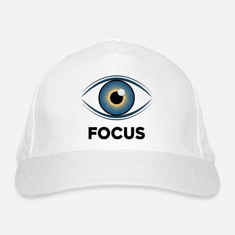 Celestial Eye Sunburst Design Organic Baseball Cap